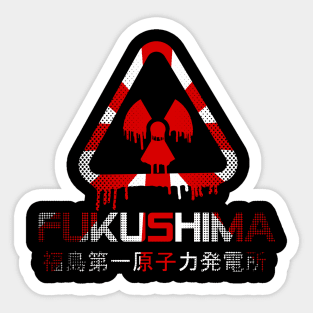 Fukushima Nuclear Disaster Sticker